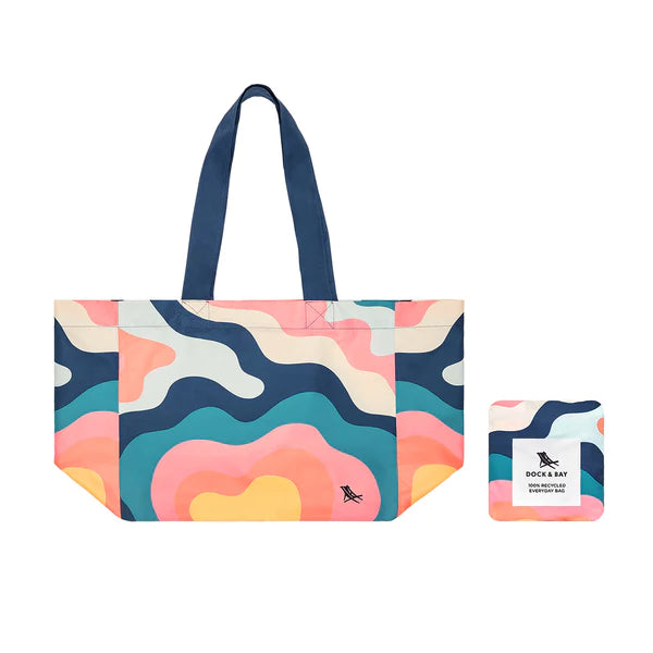 Everyday Tote Bag Bags and Totes Dock and Bay Get Wavy 