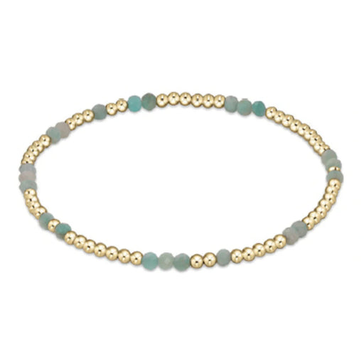 Extends - Hope Unwritten Gemstone Bracelet- Amazonite Bracelet eNewton 