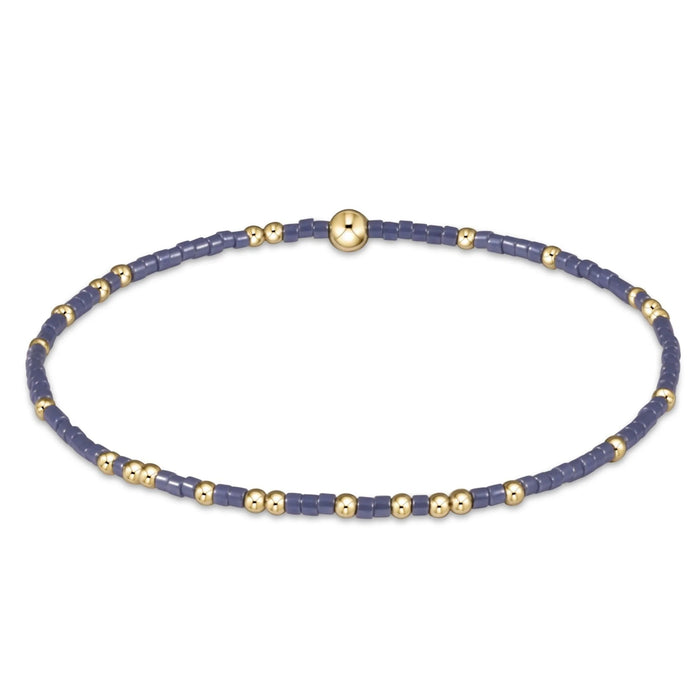 Extends - Hope Unwritten - Solids Bracelet eNewton Slate Blue 