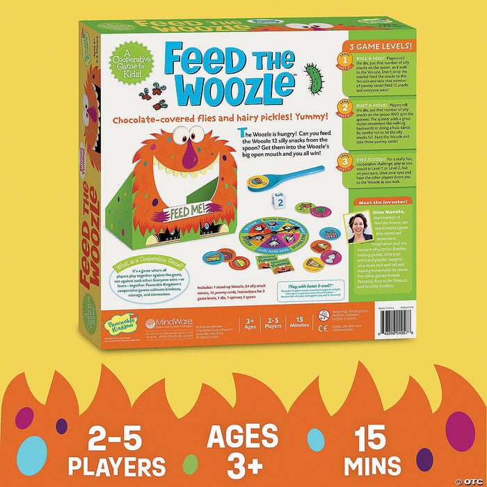 Feed the Woozle Activity Toy MindWare 
