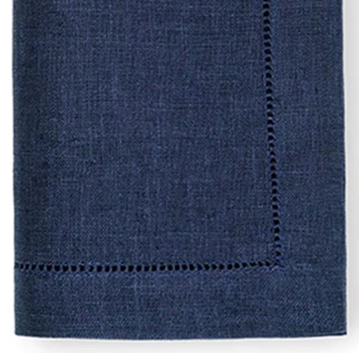 Festival Linen Cocktail Napkins - Set of 4 Cocktail Napkins Sferra Navy 