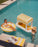 Floating Cabana Bar - Yellow Inflatable Fun Boy 