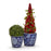 Floral Fantasy Hand-Painted Planters Planter Two's Company 