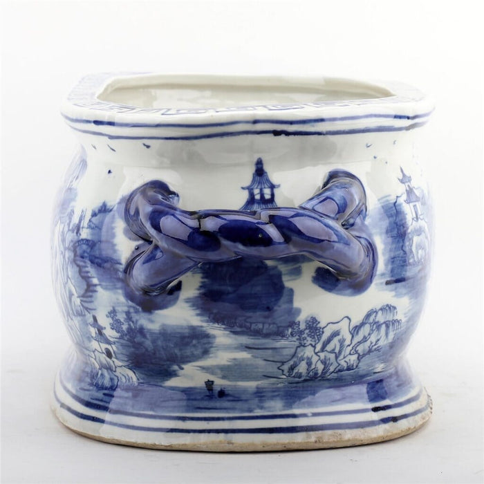 Flower Pot Foothbath Vase Danny's Fine Porcelain 