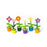 Flower Push Puppets Mini Toys Jack Rabbit 