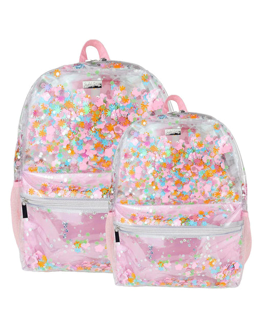 Flower Shop Confetti Clear Backpack Lunchbox Packed Party 
