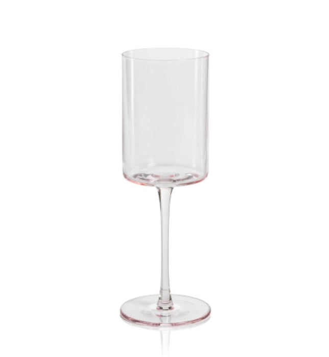 Fruttuoso Wine Glass - Light Pink Wine Glasses Vietri 