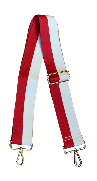 Detachable Crossbody Purse Strap - Navy with White Stripe