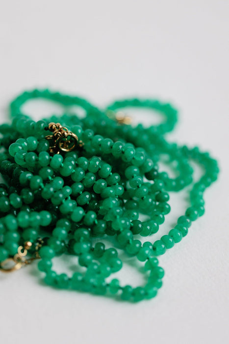 Genuine Jade Candy Necklace Necklace St. Armands Designs 