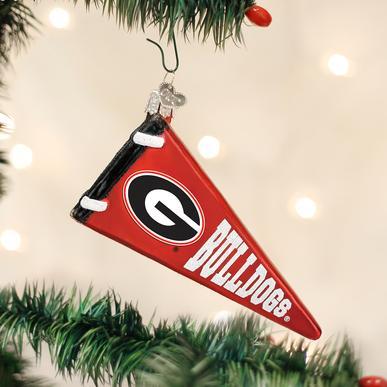Georgia Pennant Ornament Ornament Old World Christmas 