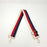German Fuentas Guitar Strap Purse Strap Germán Fuentes Red White and Blue Stripes 