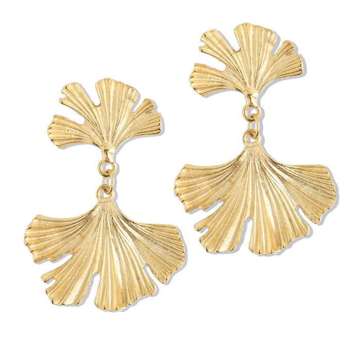 Ginkgo Earrings Earrings Susan Shaw 