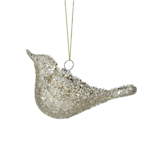 Glass Jewel Bird Ornament Ornament Regency International 