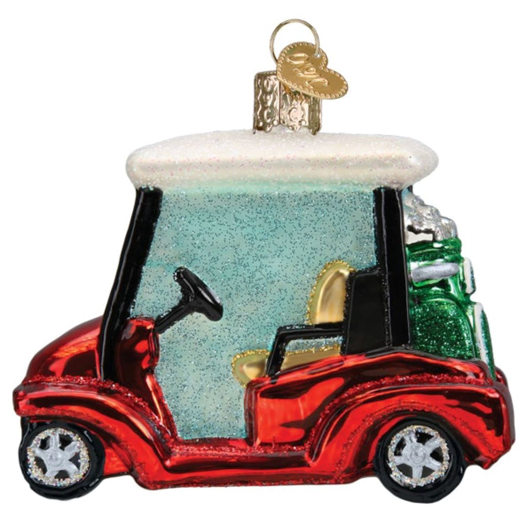 Golf Cart Ornament Ornament Old World Christmas 