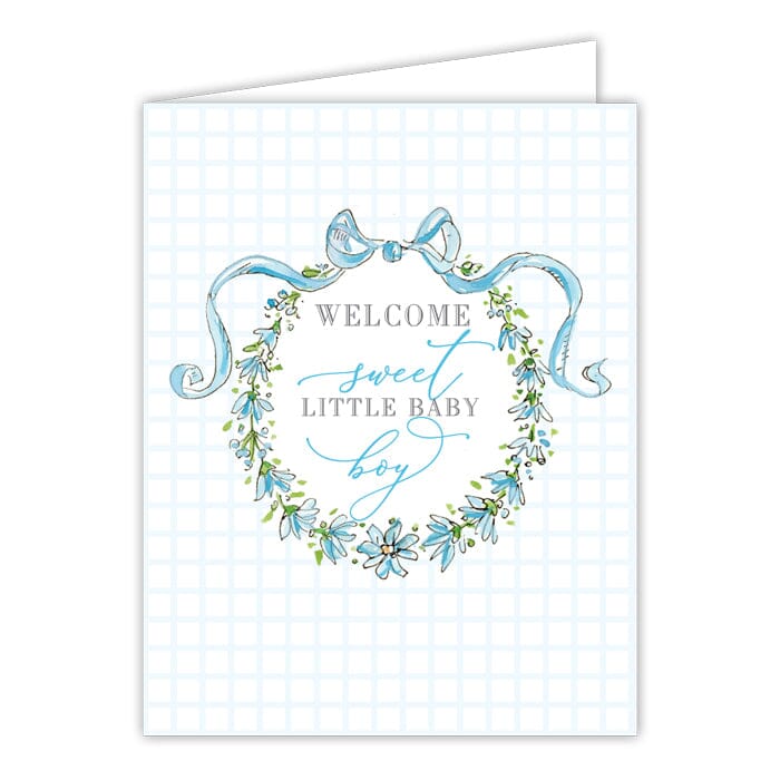 Greetings Cards Gift Cards Rosanne Beck Welcome Sweet Little Baby Boy 