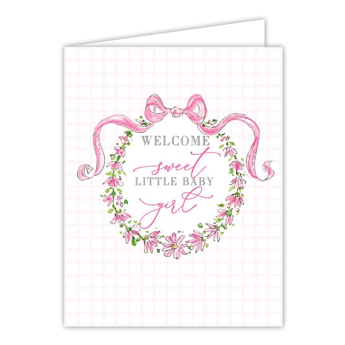 Greetings Cards Gift Cards Rosanne Beck Welcome Sweet Little Baby Girl 