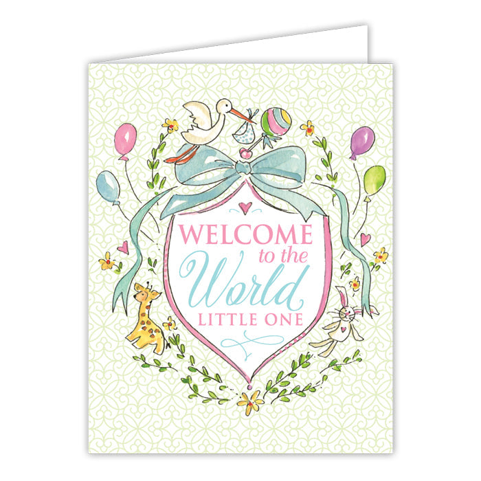 Greetings Cards Gift Cards Rosanne Beck Welcome to the World Little One 