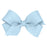 Grosgrain Hair Bow - Mini Hair Bows WeeOnes Millenium Blue 