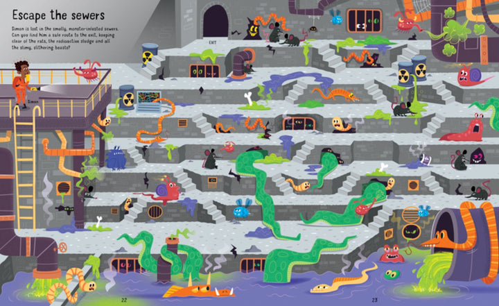 Halloween Mazes Book Usborne 