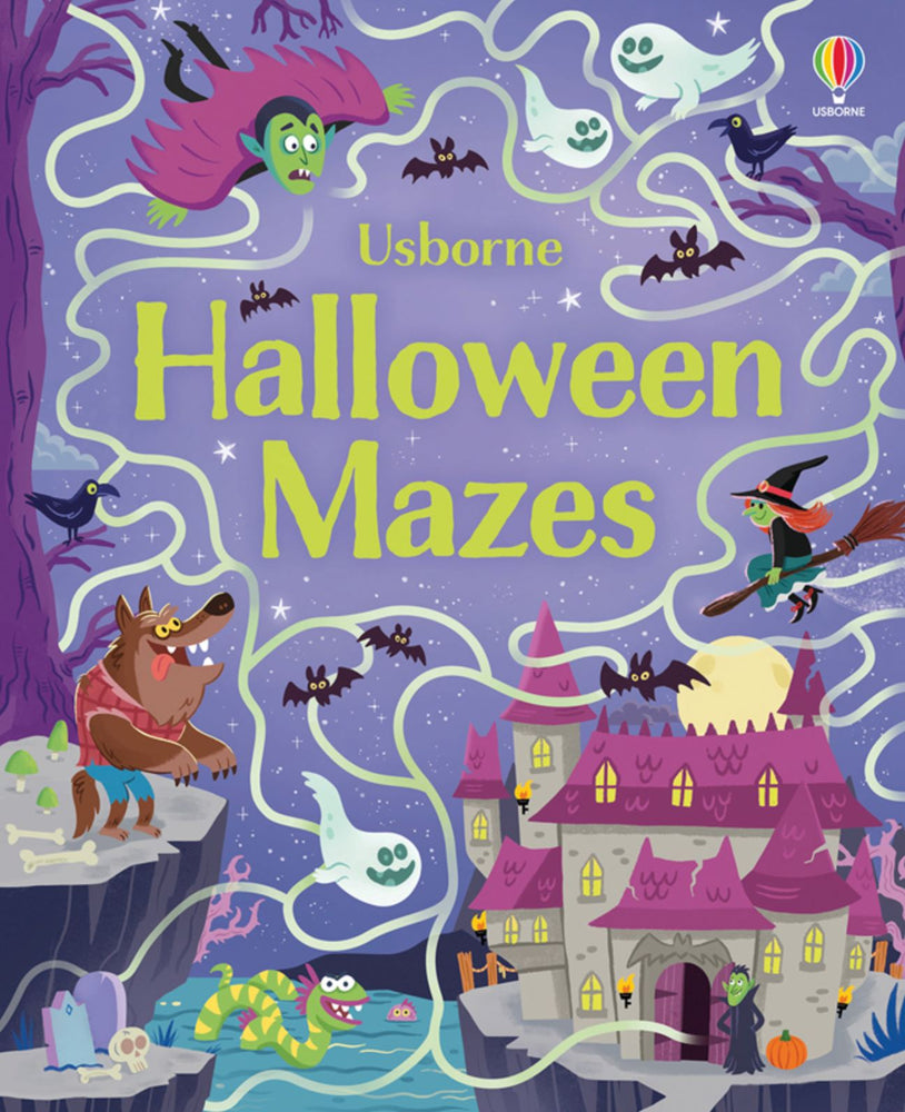 Halloween Mazes Book Usborne 