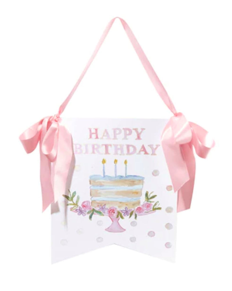 Happy Birthday Pink Hanger Stationery Over The Moon 