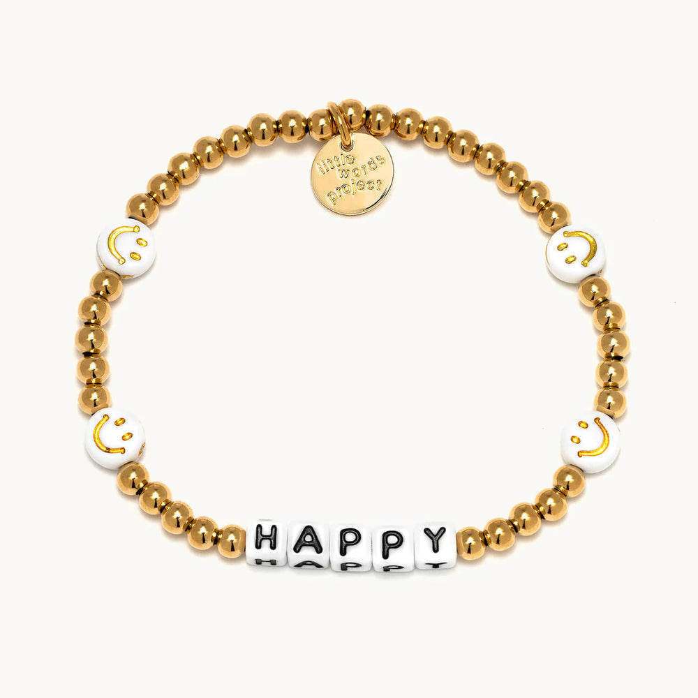 Happy Bracelet Bracelet Little Words Project 