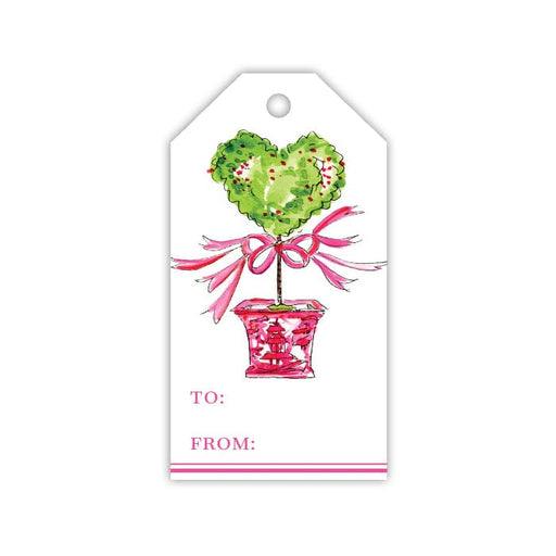 Heart Topiary Gift Tag Gift Tags & Labels Rosanne Beck 