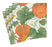 Heirloom Pumpkin Ivory Paper Cocktail Napkins Paper Napkins Caspari 