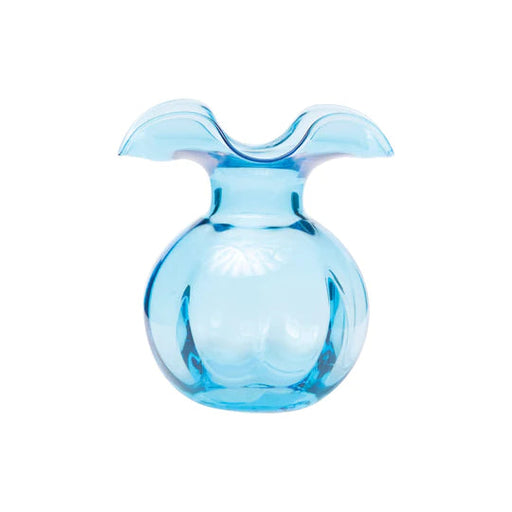 Hibiscus Glass Bud Vase - Blue Vase Vietri 