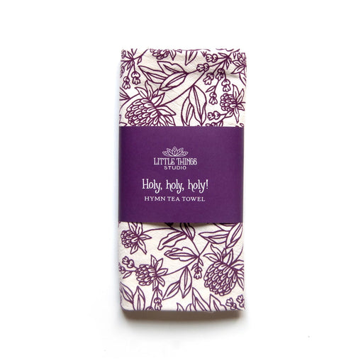 Holy, Holy, Holy! Hymn Tea Towel Kitchen Towels Little Things Studio 