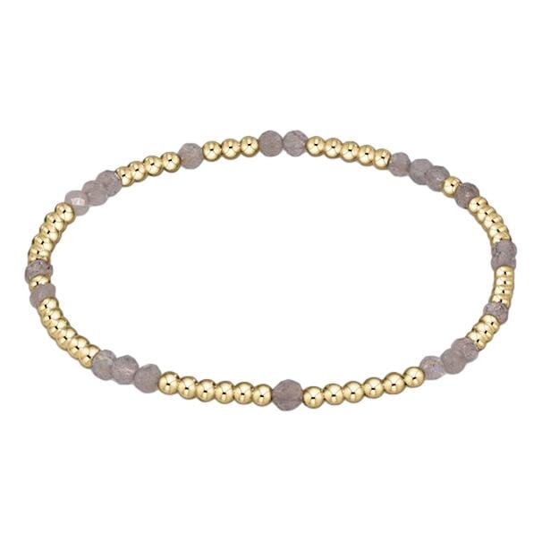 Hope Unwritten Gold + Gemstones Bracelets Bracelet eNewton Labradorite 
