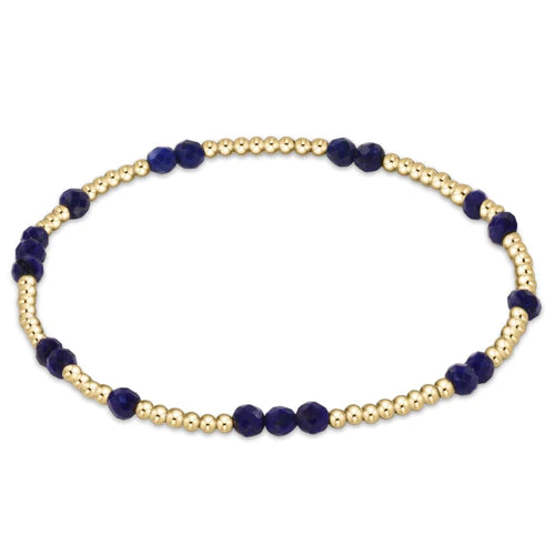 Hope Unwritten Gold + Gemstones Bracelets Bracelet eNewton Lapis 