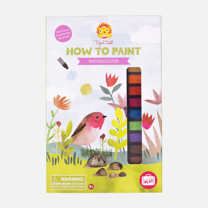 How to Paint - Watercolour Artwork Schylling 