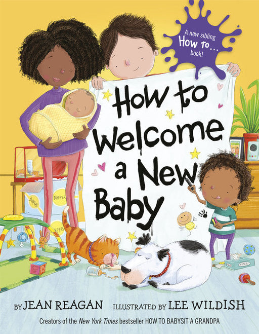 How to Welcome a New Baby Book Book Penguin Random House 
