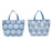 Hydrangea Thermal Lunch Tote Bag Cooler Bag Two's Company 
