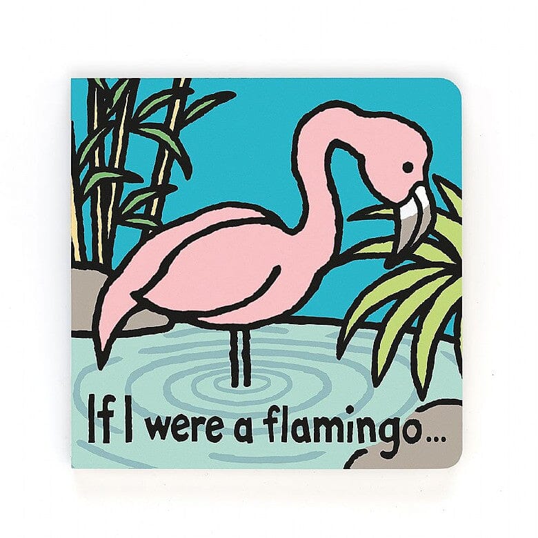 If I Were A Flamingo Book Book JellyCat 
