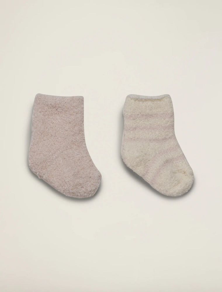 Infant Sock Set of 2 - Pink Socks Barefoot Dreams 