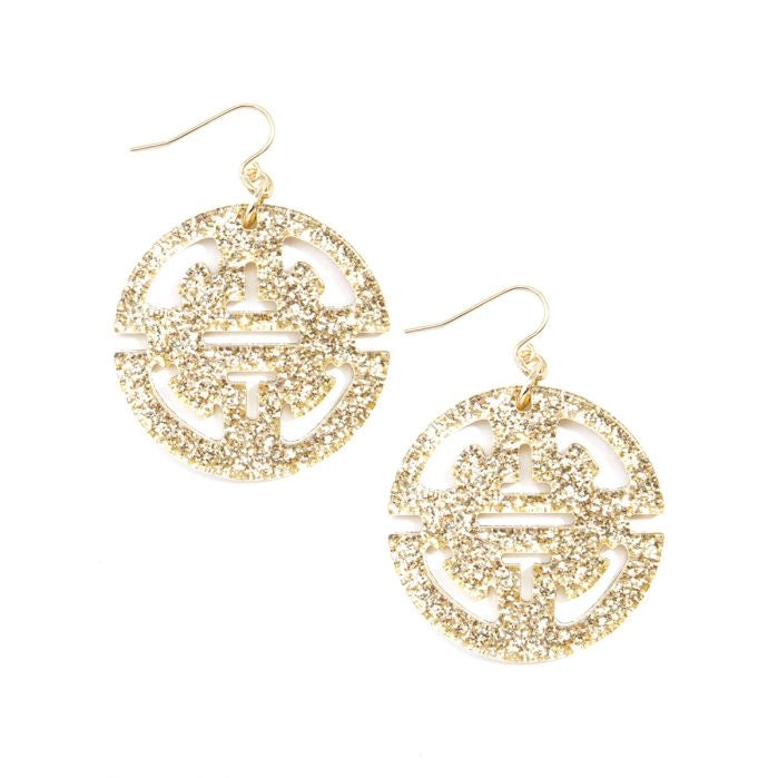 Isabella Drop Earrings Earrings Zenzii Jewelry Gold 