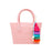 Jelly Weave Tote Bag Bags and Totes Tiny Treats and Zomi Gems Pink 
