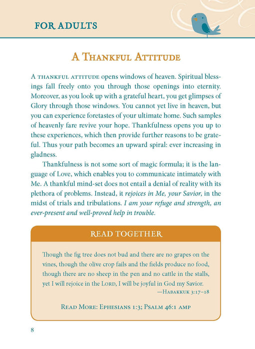 Jesus Calling: 100 Devotions for Families Book Harper Collins 