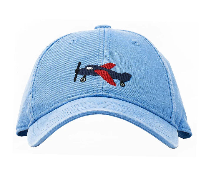 Kid's Needlepoint Hat - Airplane Hats Harding Lane 