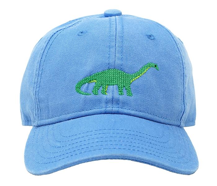 Kid's Needlepoint Hat - Brontosaurus Hats Harding Lane 
