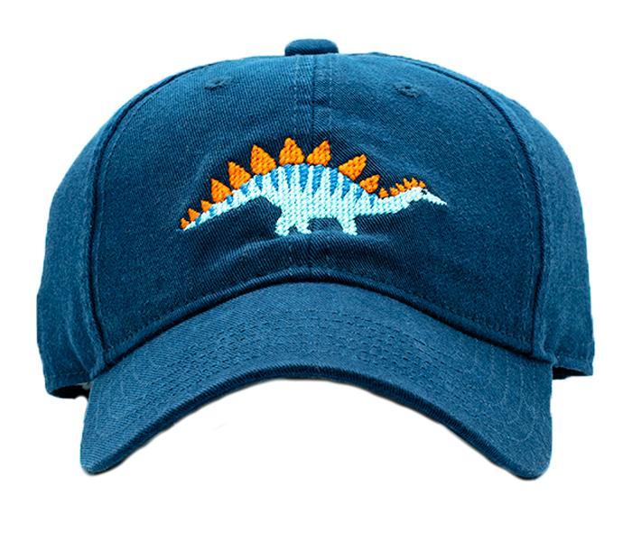 Kid's Needlepoint Hat - Stegosaurus Hats Harding Lane 