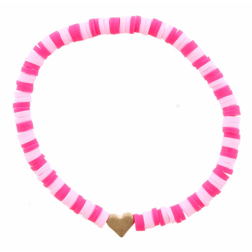 Kids Pink Heart Bracelet Bracelet Jane Marie 