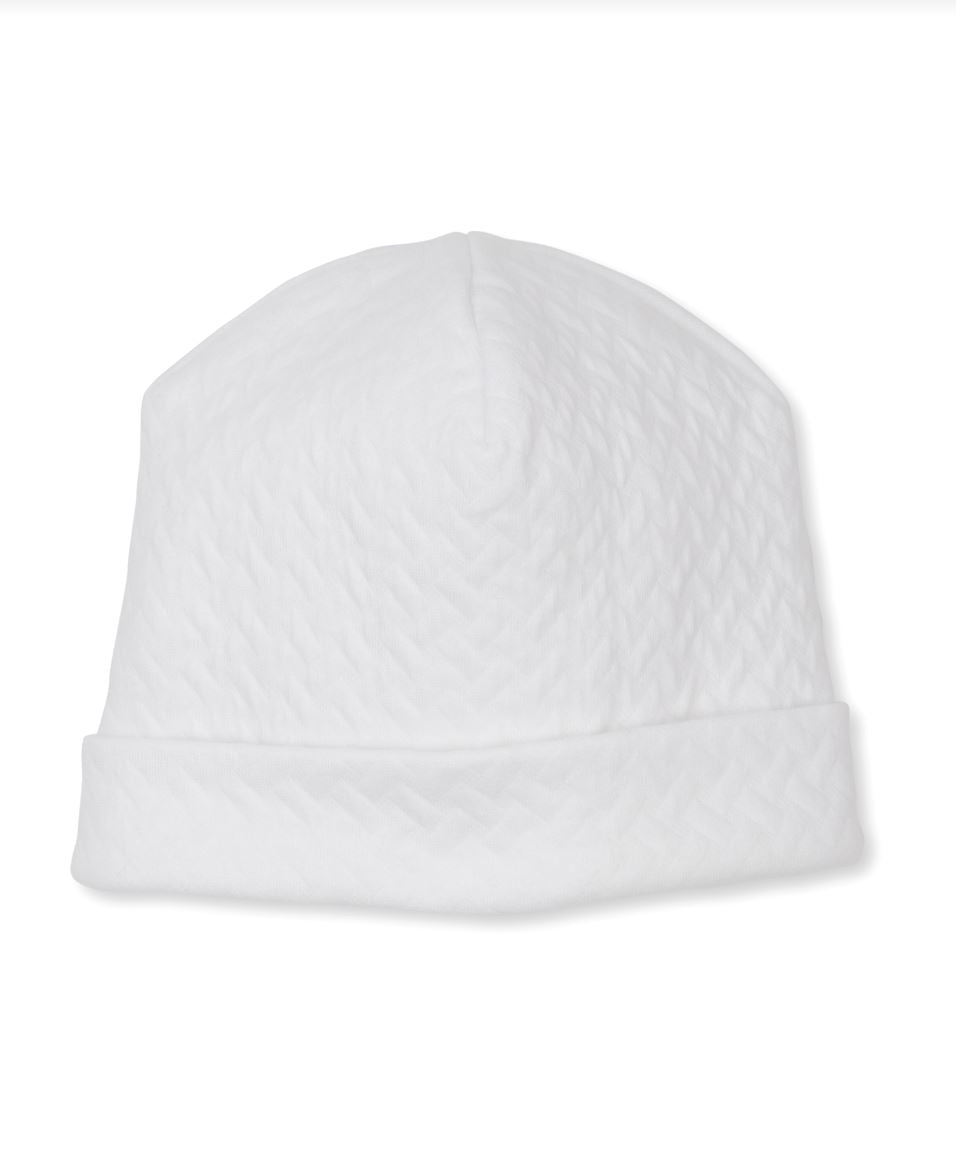 Kissy Jacquard Hat Baby Hat Kissy Kissy White 