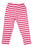 Knit Striped Leggings - Hot Pink Leggings Luigi 