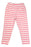 Knit Striped Leggings - Light Pink Leggings Luigi 