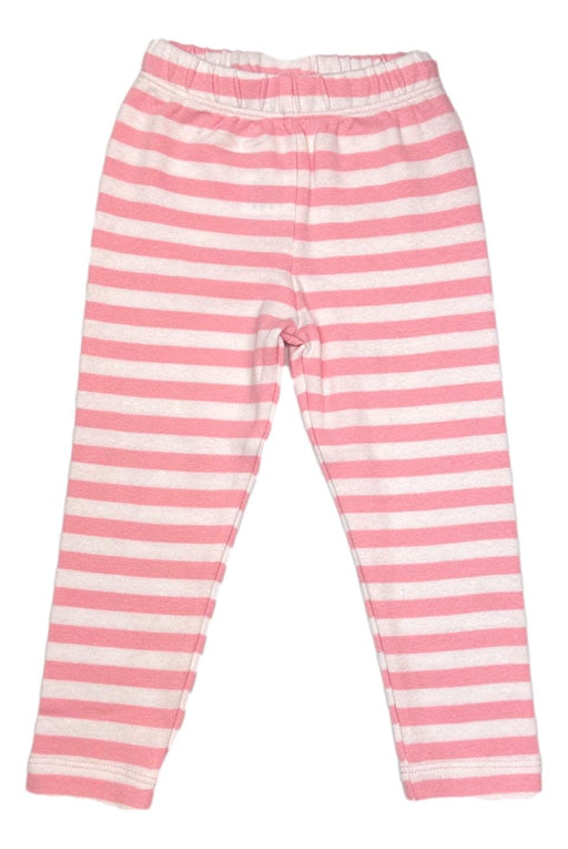 Knit Striped Leggings - Light Pink Leggings Luigi 