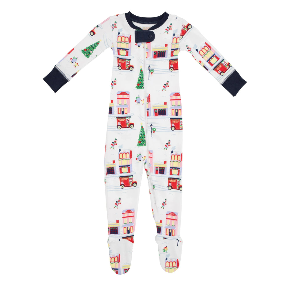 Knox's Night Night - Merry Little Main Street Boy Pajamas Beaufort Bonnet 
