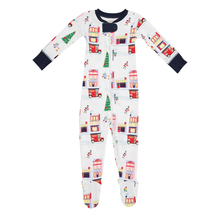 Knox's Night Night - Merry Little Main Street Boy Pajamas Beaufort Bonnet 